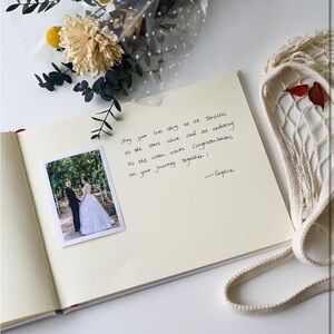 5for$10 Wedding Guest Book Hardcover Guest Book Bridal, Baby Showers, Birthdays
